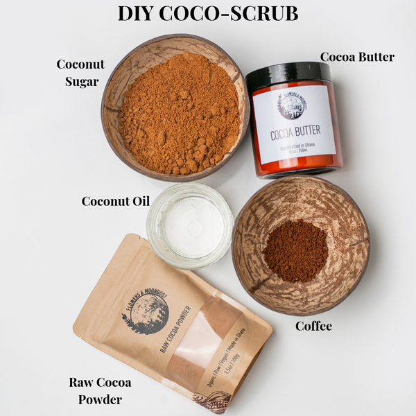 DIY COCO-SCRUB - GREAT FOR BODY + FACE!